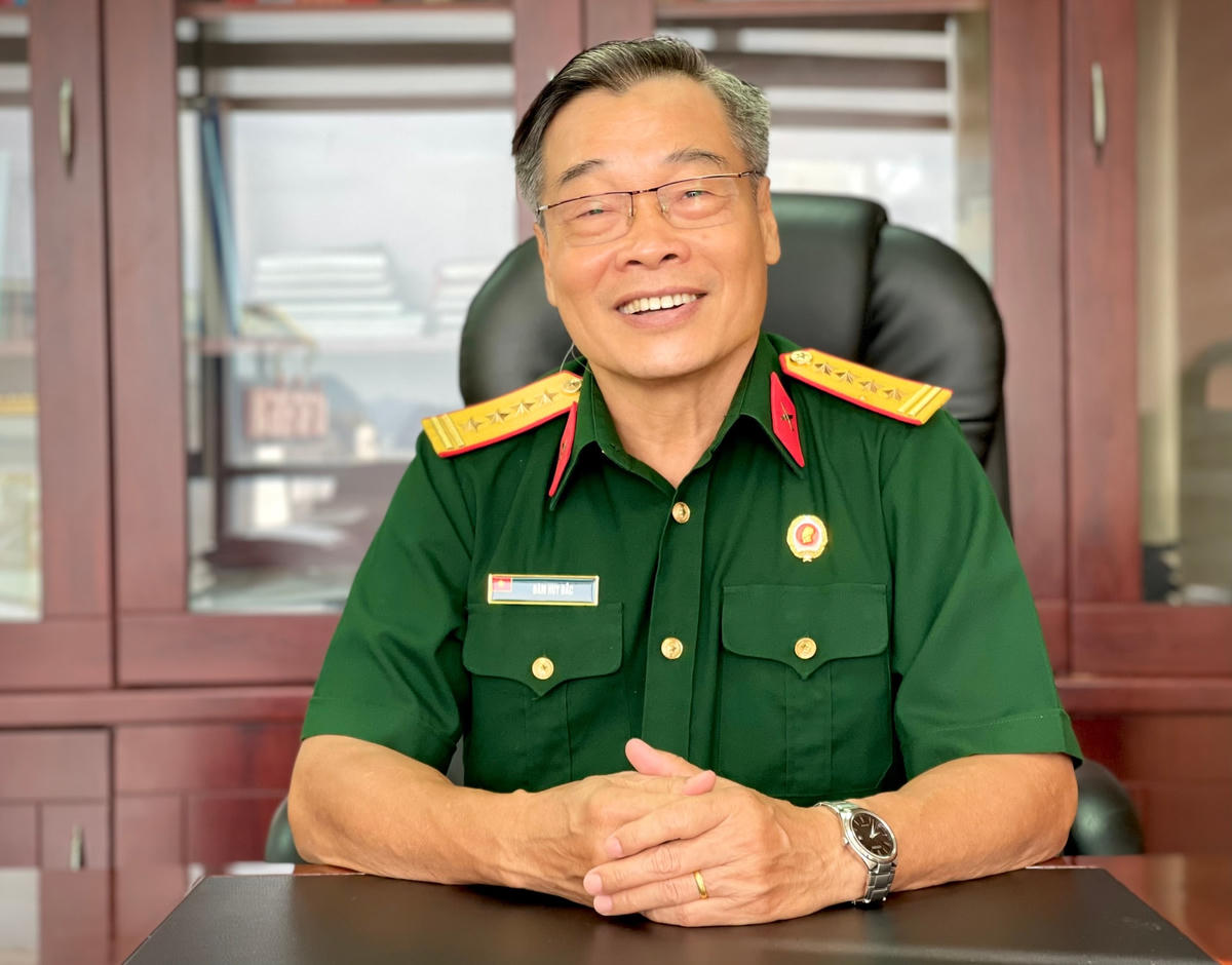 Đại tá Đàm Huy Đắc, Ủy viên BCH Trung ương Hội CCB Việt Nam, Chủ tịch Hội CCB tỉnh Quảng Ninh.