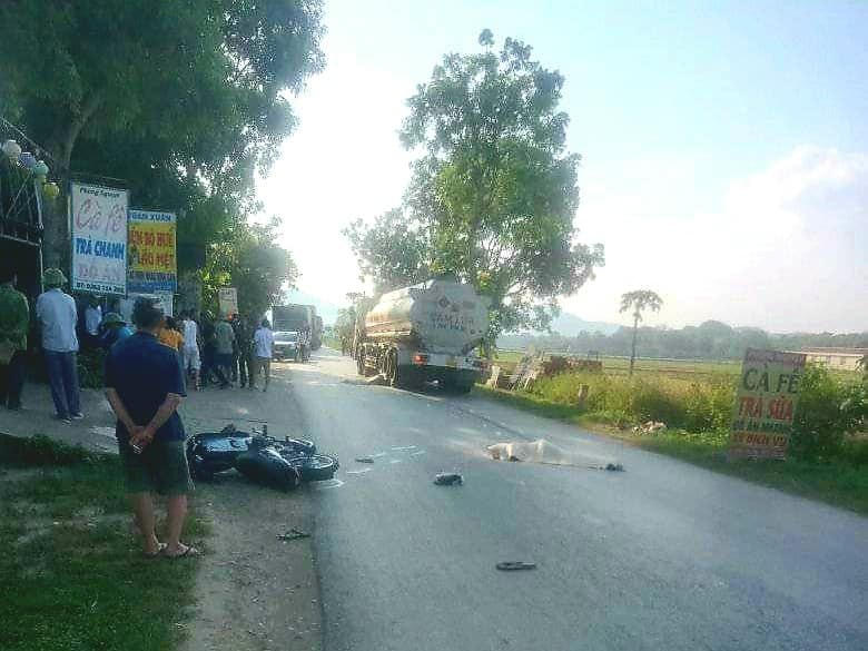 Hiện trường vụ tai nạn thương tâm