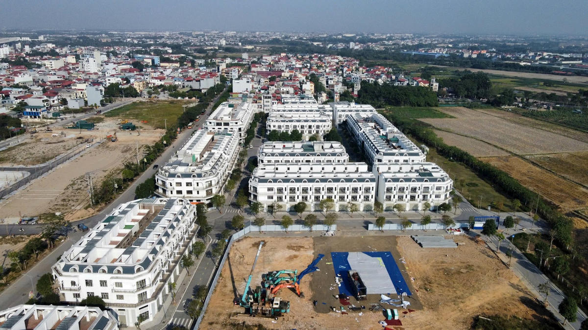 Dự án khu nhà ở xã hội xã Uy Nỗ, huyện Đông Anh, TP Hà Nội vừa được khởi công.