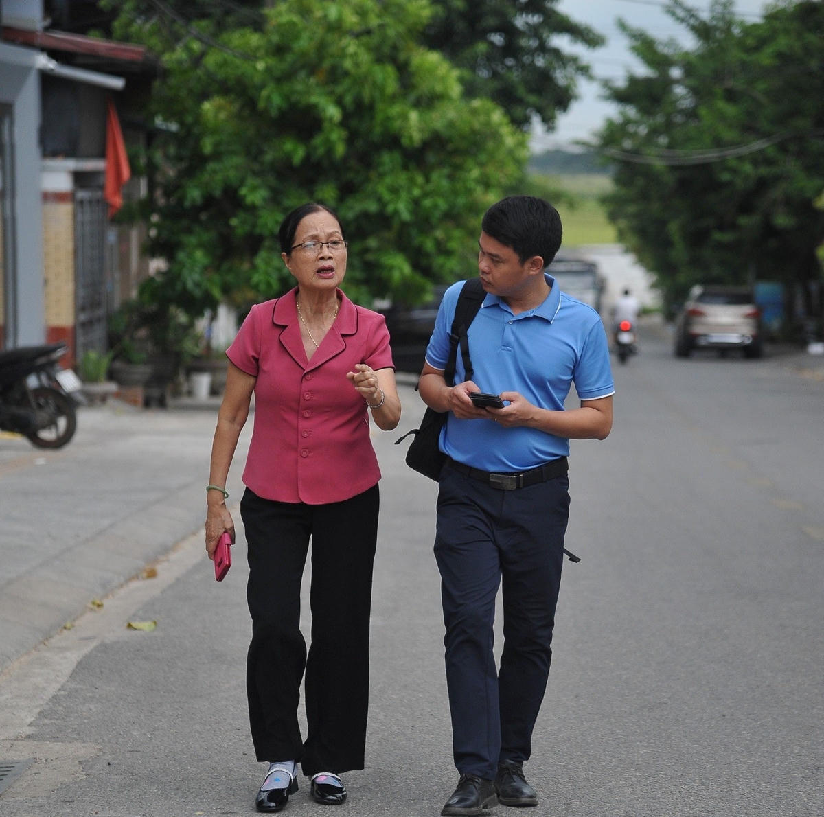 Bà Nguyễn Thị Kiều luôn tận tụy với công việc.