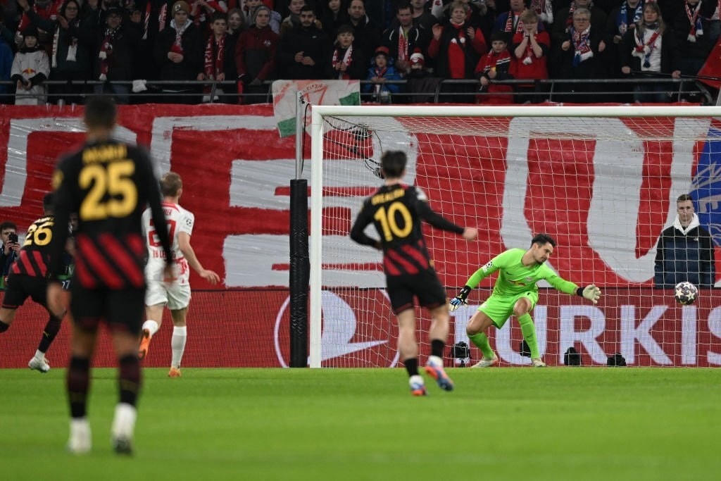 Man City hòa tiếc nuối RB Leipzig