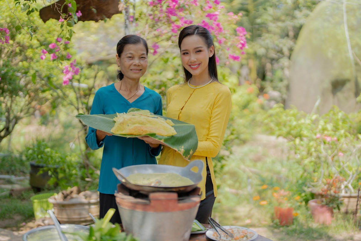 Hoa hậu Bảo Ngọc làm Đại sứ Lễ hội Bánh dân gian Nam Bộ.