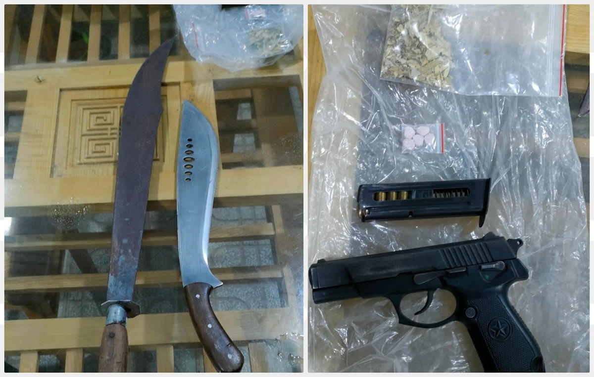 Tang vật thu giữ được.