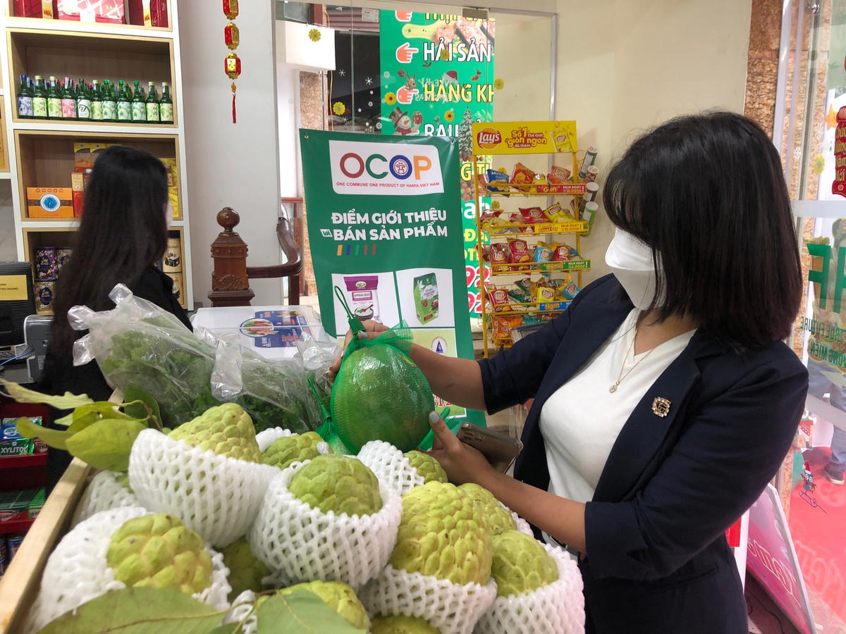 Các sản phẩm OCOP ngày càng được người tiêu dùng ưa chuộng.