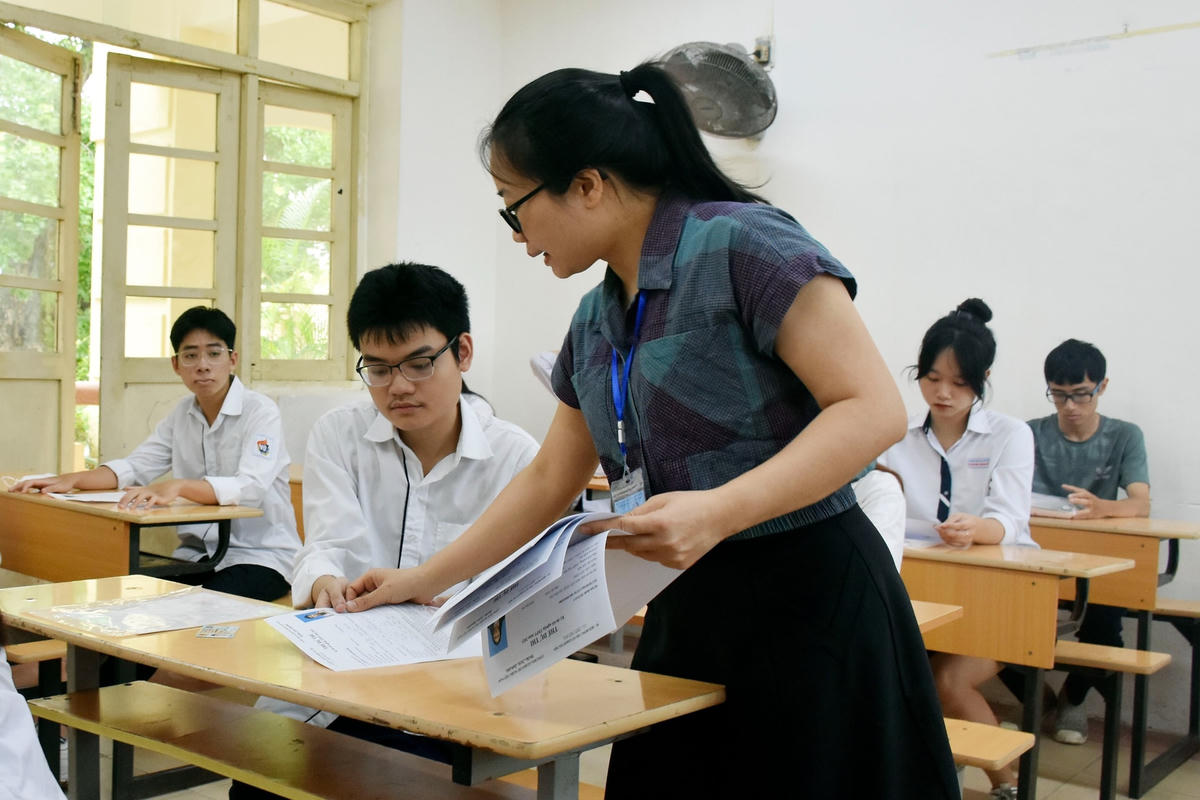 Thí sinh dự thi tốt nghiệp THPT năm 2023.
