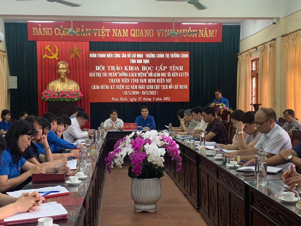 Một hoạt động tại Trường Chính trị Trường Chinh-tỉnh Nam Định.