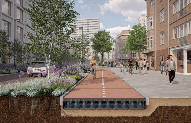 Mô phỏng đường ghép hình trong tương lai.