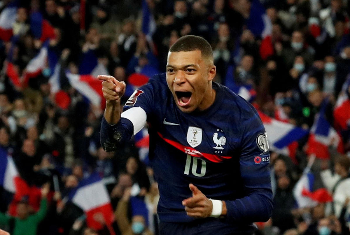 Kylian Mbappe là niềm hy vọng hàng đầu trên hàng công tuyển Pháp ở World Cup 2022.