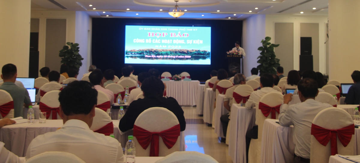 Quang cảnh Họp báo công bố các hoạt động, sự kiện năm 2023
