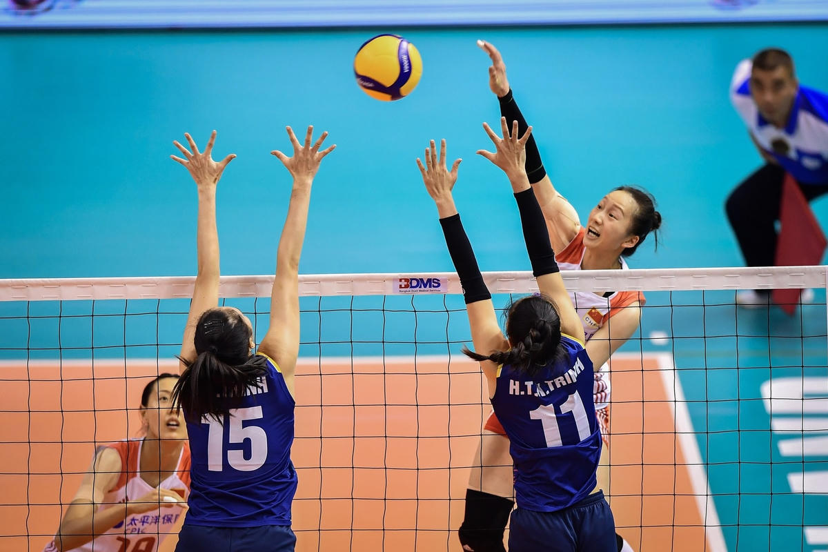 Đội tuyển nữ Việt Nam sẽ tranh vé dự cúp thế giới cùng với Nhật Bản (Ảnh: AVC).
