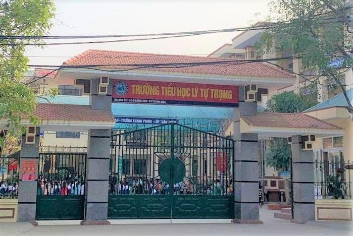 Trường Tiểu học Lý Tự Trọng, nơi bà Hường đang công tác.