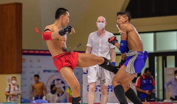  Campuchia đã quyết định đưa võ Bokator vào thi đấu chính thức tại SEA Games 32. Ảnh: TTXVN.