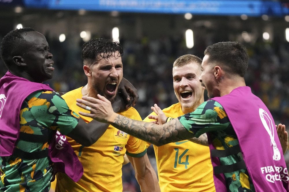 Australia (nhì bảng D) chính là đội tuyển tiếp theo đối đầu Argentina. (Nguồn: Getty Images).