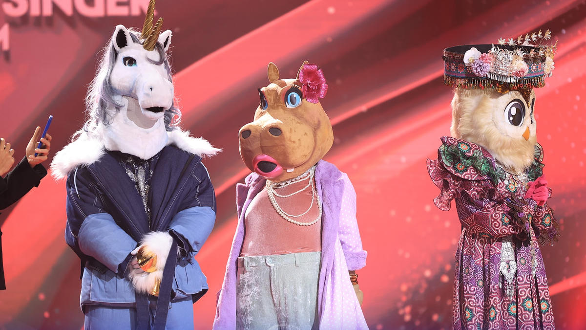 Các mascot đi tiếp sau tập 4. 