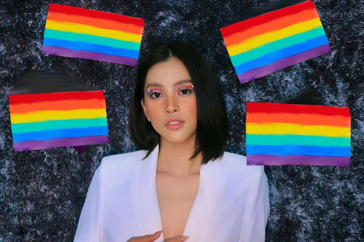 Tiểu Vy hóa nữ thần trong bộ ảnh tri ân cộng đồng LGBTQ+.
