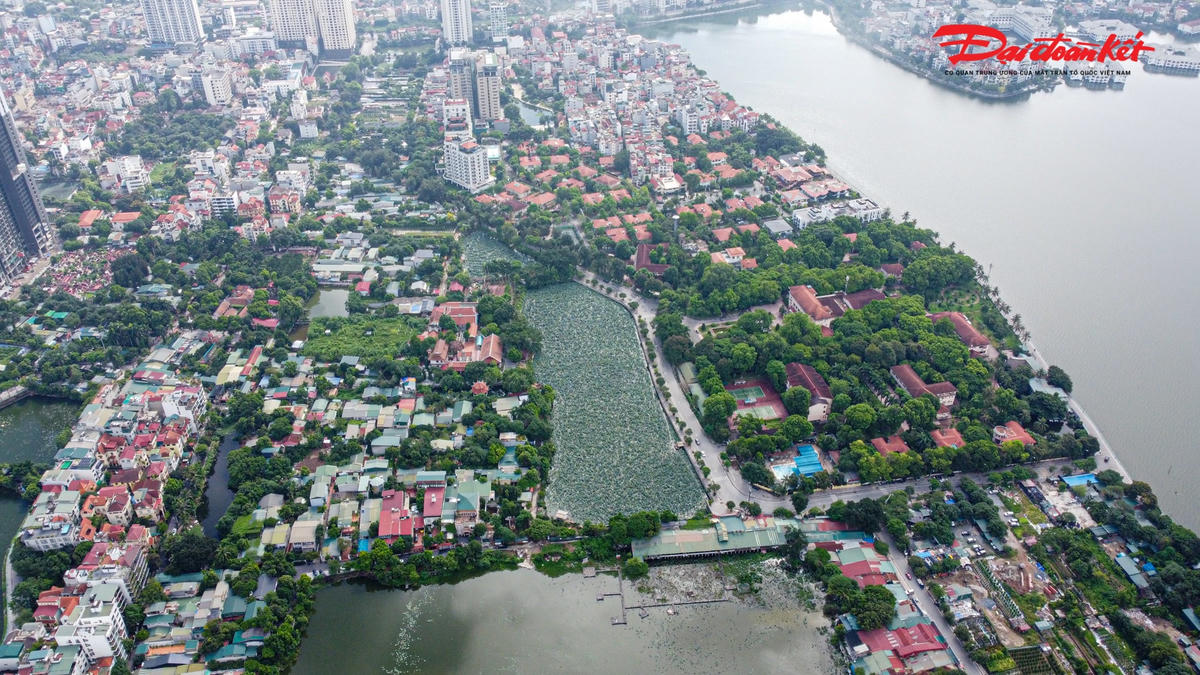 Phạm vi ranh giới lập quy hoạch bao gồm: phía đông bắc giáp đường Xuân Diệu; phía tây bắc giáp các khu đất ven đường Đặng Thai Mai và giáp hồ Thủy Sứ; phía tây nam giáp mặt nước hồ Tây; phía đông nam giáp các khu đất ven trục không gian Đặng Thai Mai, khu biệt thự Tây Hồ.