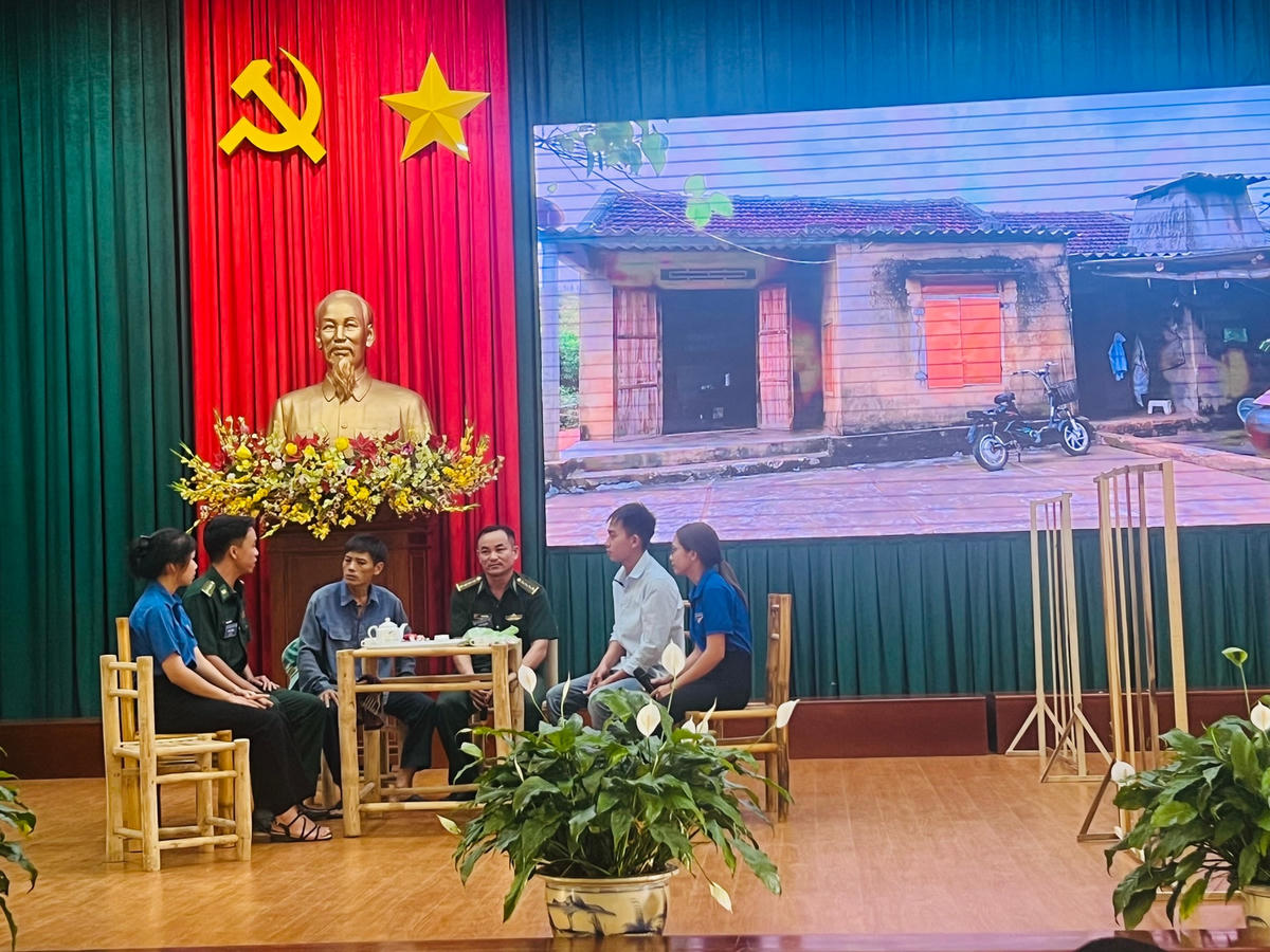 Tiểu phẩm “Việc nhẹ lương cao” của Đồn Biên phòng Yok M’Bre.