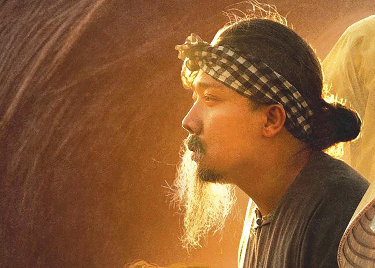 Tạo hình vai bác Ba Phi của Trấn Thành trong phim điện ảnh "Đất rừng phương Nam".  