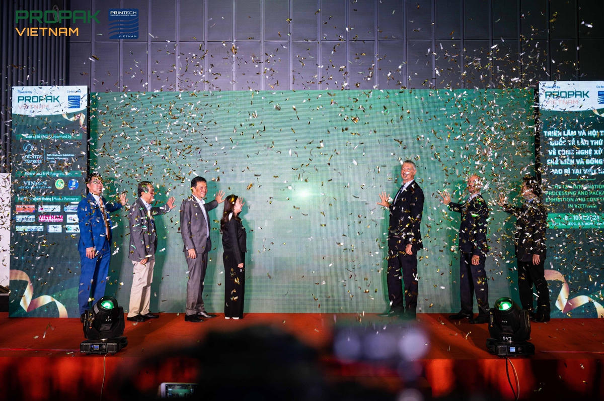 Nghi thức khai mạc ProPak Vietnam 2023.