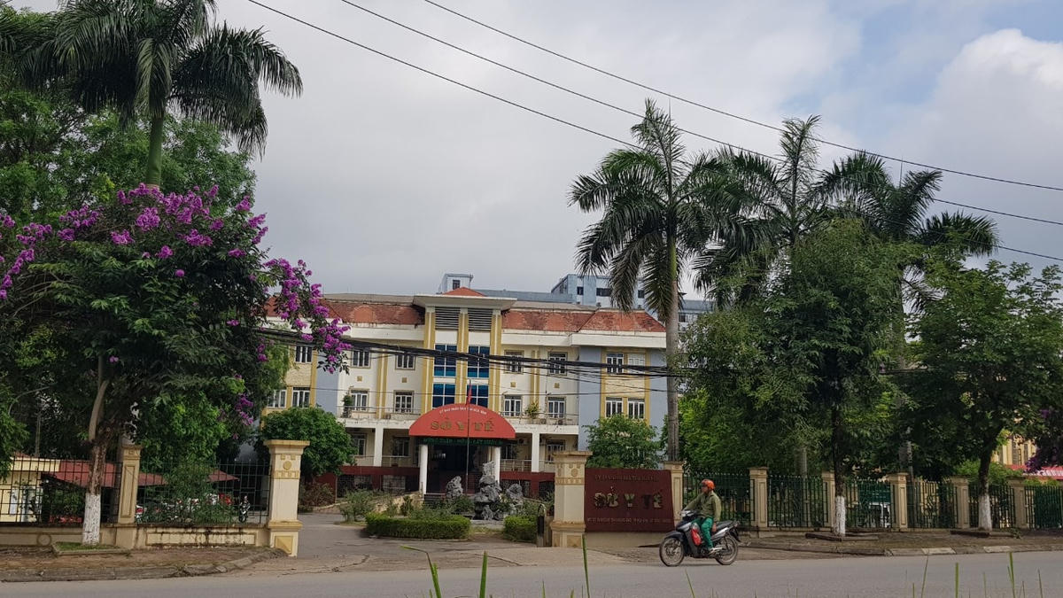 Trụ sở Sở Y tế tỉnh Hòa Bình.
