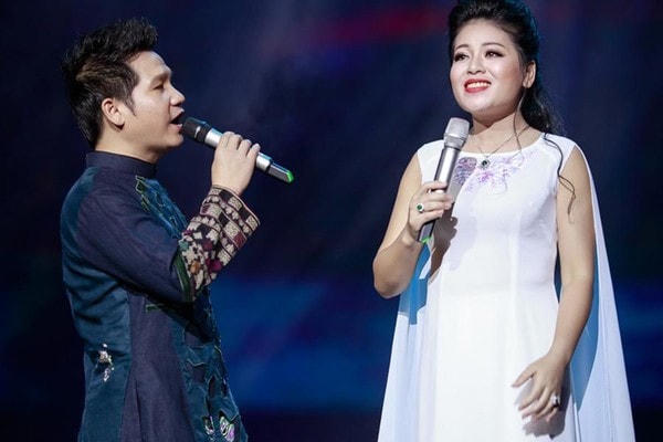 Trọng Tấn - Anh Thơ được xem là cặp đôi "vàng" của làng nhạc Việt.