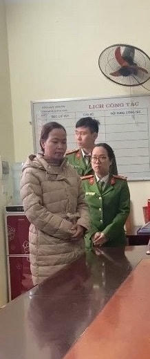 Đối tượng Trần Thị Hương (ảnh Cơ quan Công an).