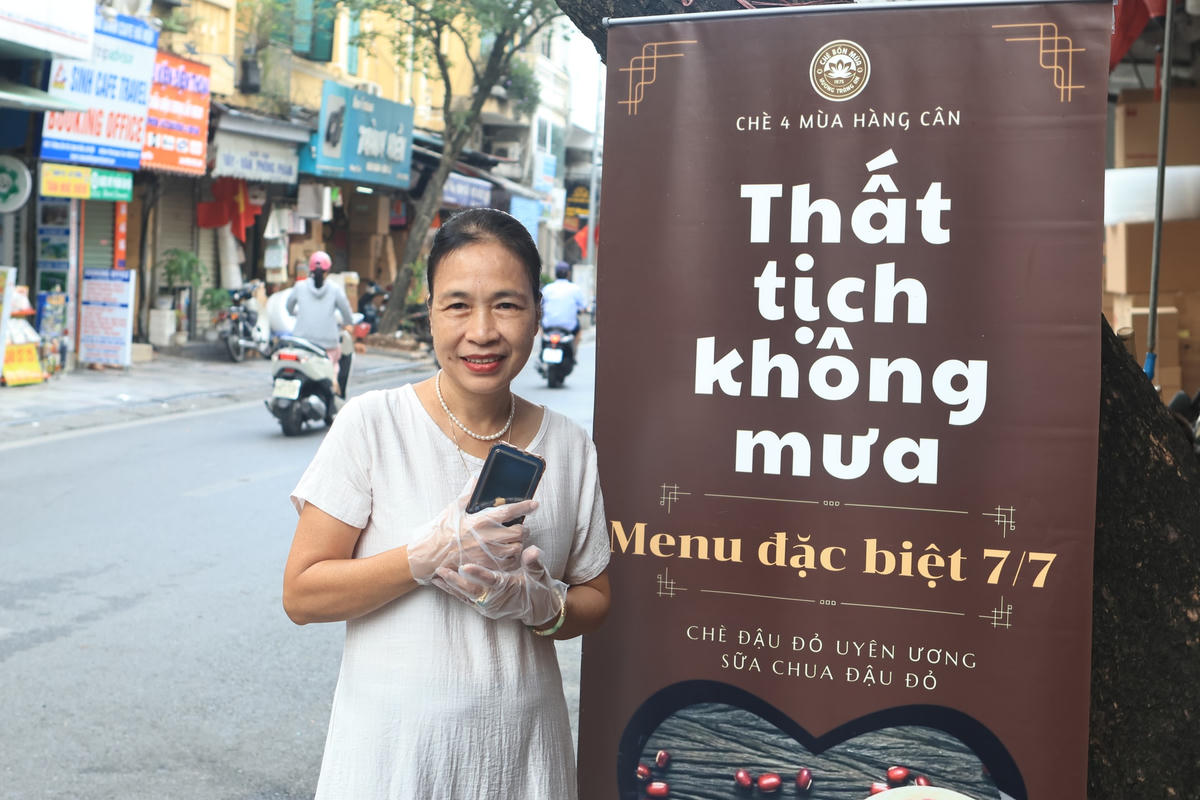 Chè đậu đỏ 'ế' khách ngày lễ Thất tịch