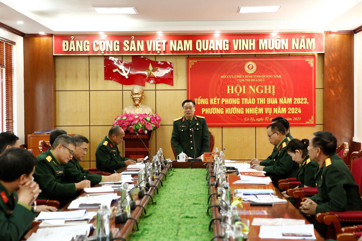 Cụm thi đua số 3 tổ chức Hội nghị tổng kết phong trào thi đua năm 2023, phương hướng nhiệm vụ năm 2024.