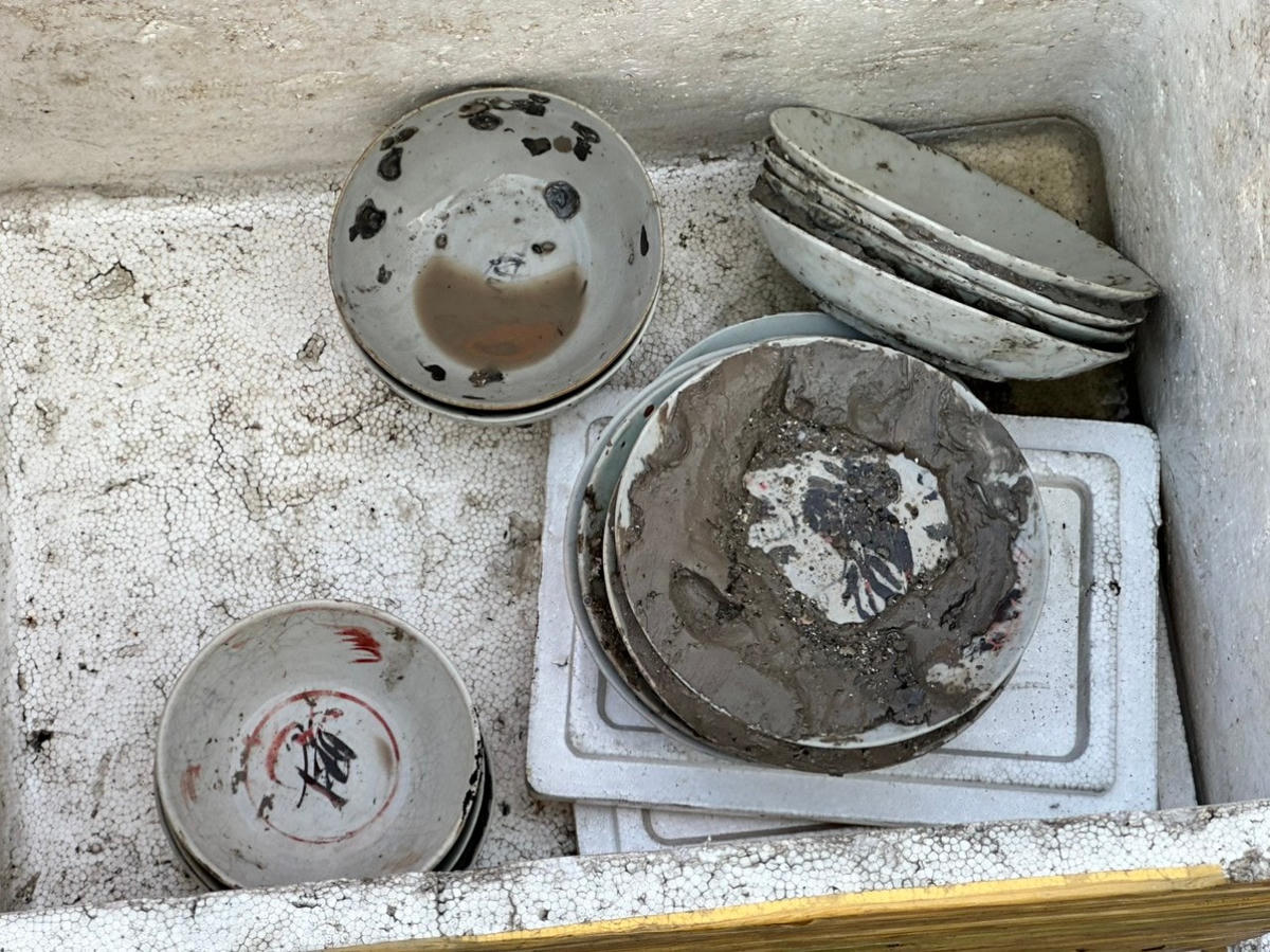 Số cổ vật lực lượng chức năng thu giữ.  