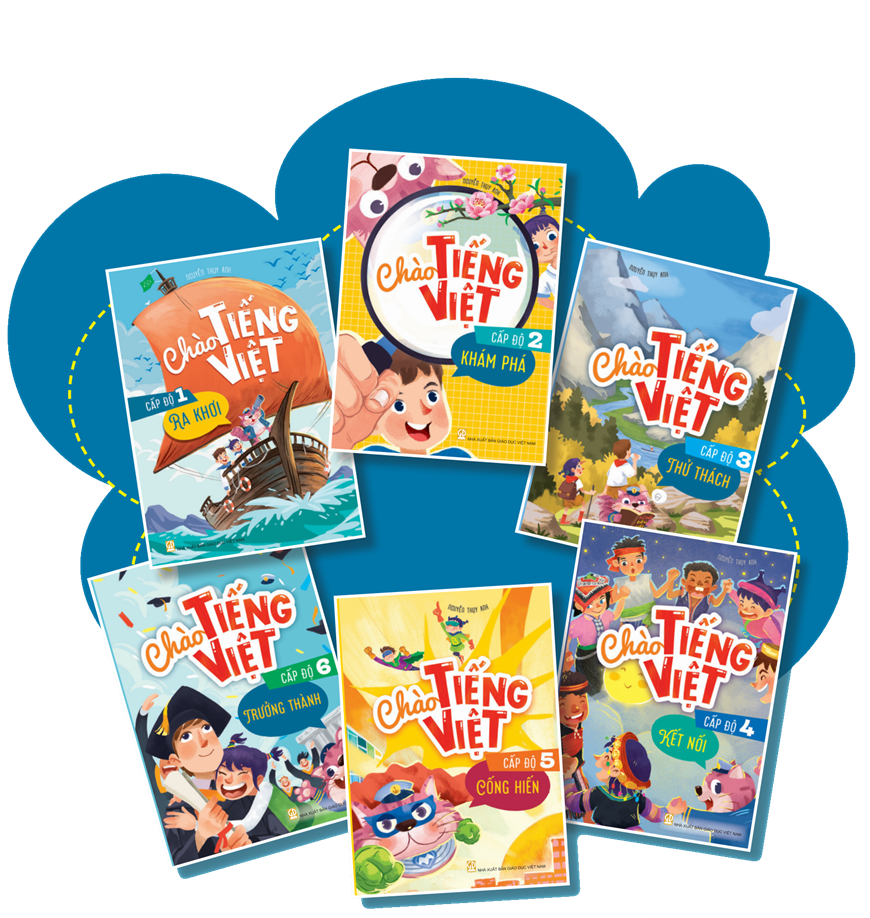 Bộ sách "Chào tiếng Việt".