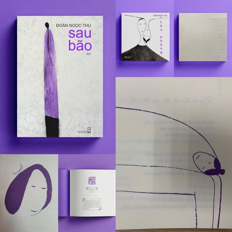 2 tập thơ “Sau bão” và “Thu Không”  với những minh họa của họa sĩ Lê Thiết Cương.  