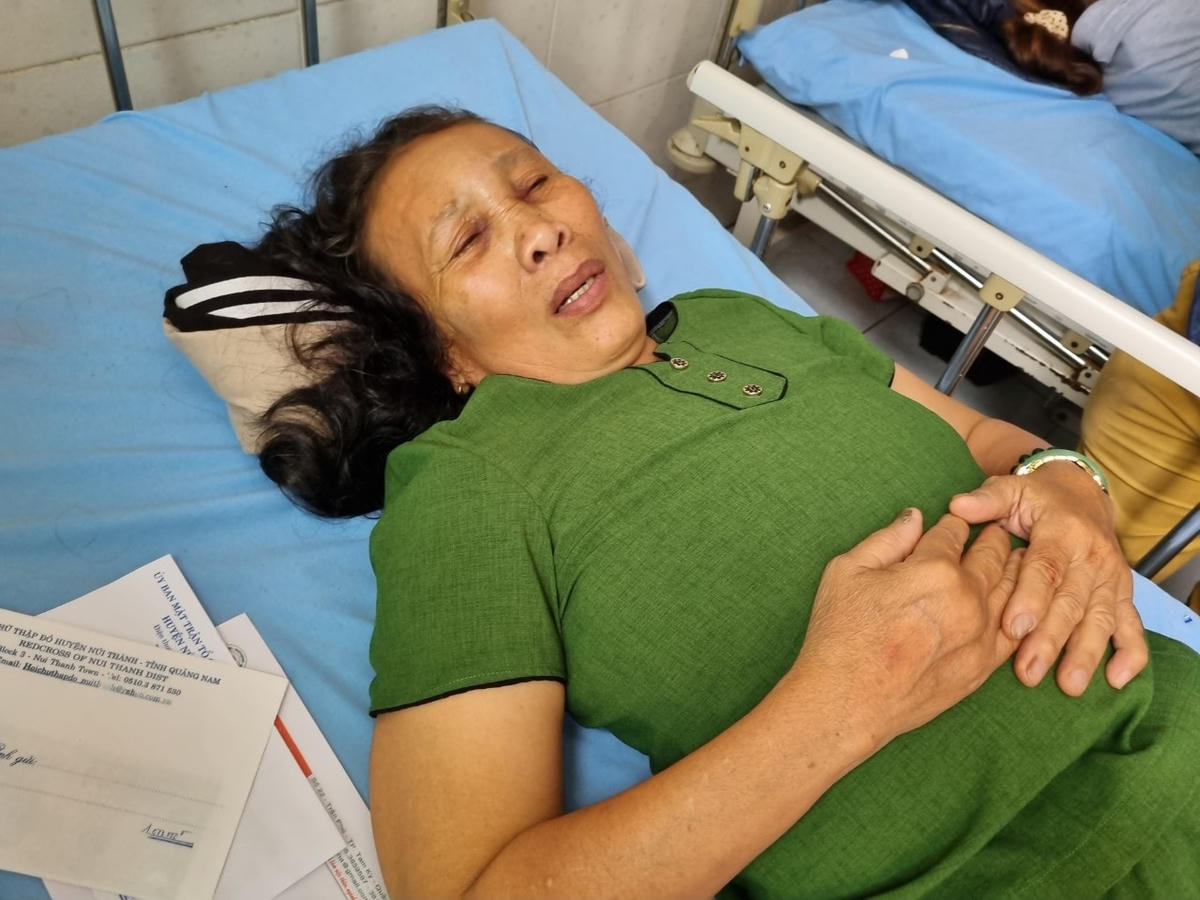 Bà Phạm Thị Mai kể lại giây phút sinh tử.