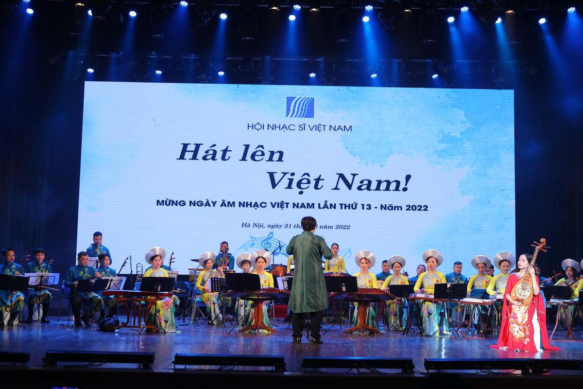 Chương trình "Hát lên Việt Nam" hướng đến Kỷ niệm Ngày Âm nhạc Việt Nam (ngày 3/9).