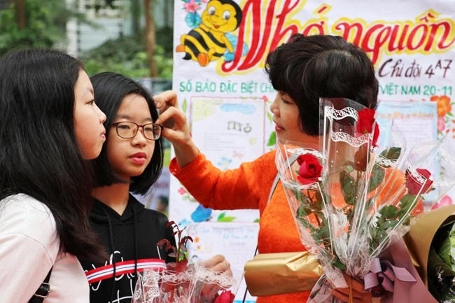 Cần sớm gỡ vướng trong việc đào tạo giáo viên hiện nay. Ảnh minh họa.