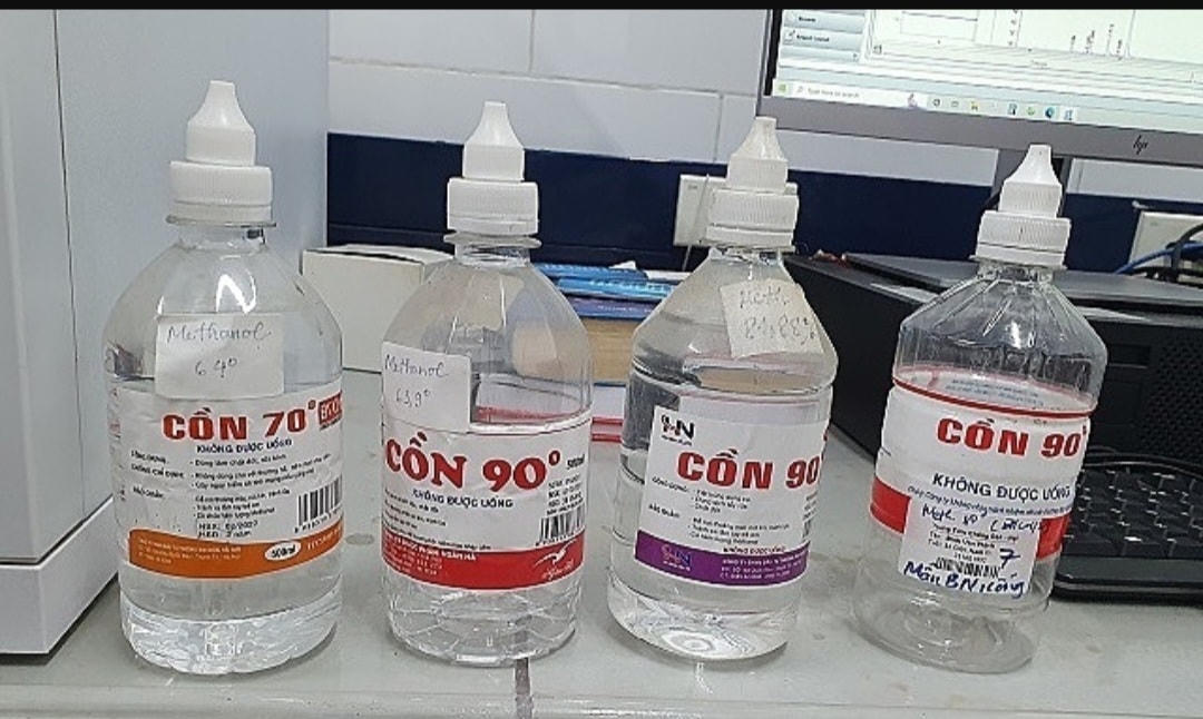 Dùng cồn pha nước uống, người đàn ông ở Phú Thọ bị mất thị lực. (Ảnh minh hoạ)