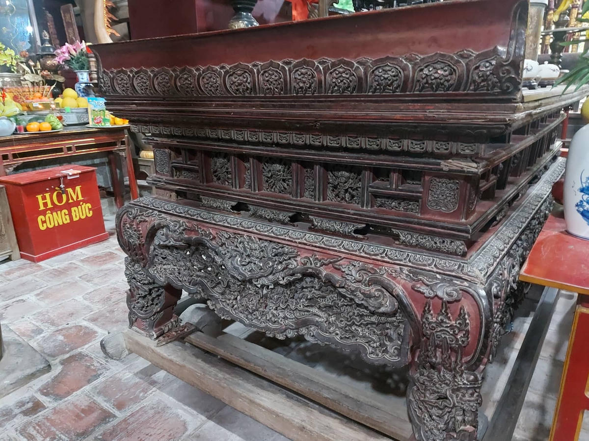 Độc bản "Hương án chùa Keo" Thái Bình. 