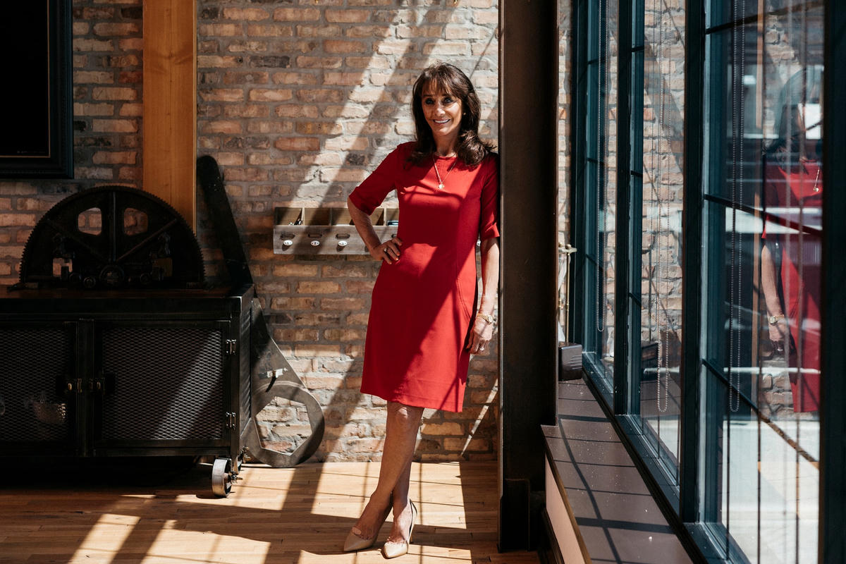 Nữ tỷ phú Diane Hendricks.  