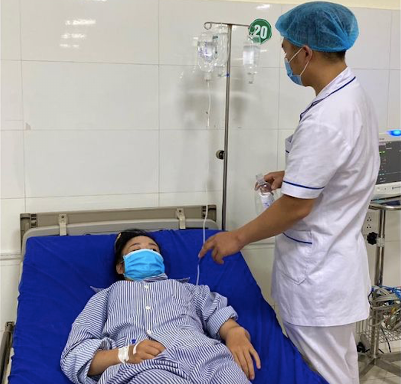 1 trong 6 bệnh nhân được điều trị tại Bệnh viện Đa khoa tỉnh Sơn La.