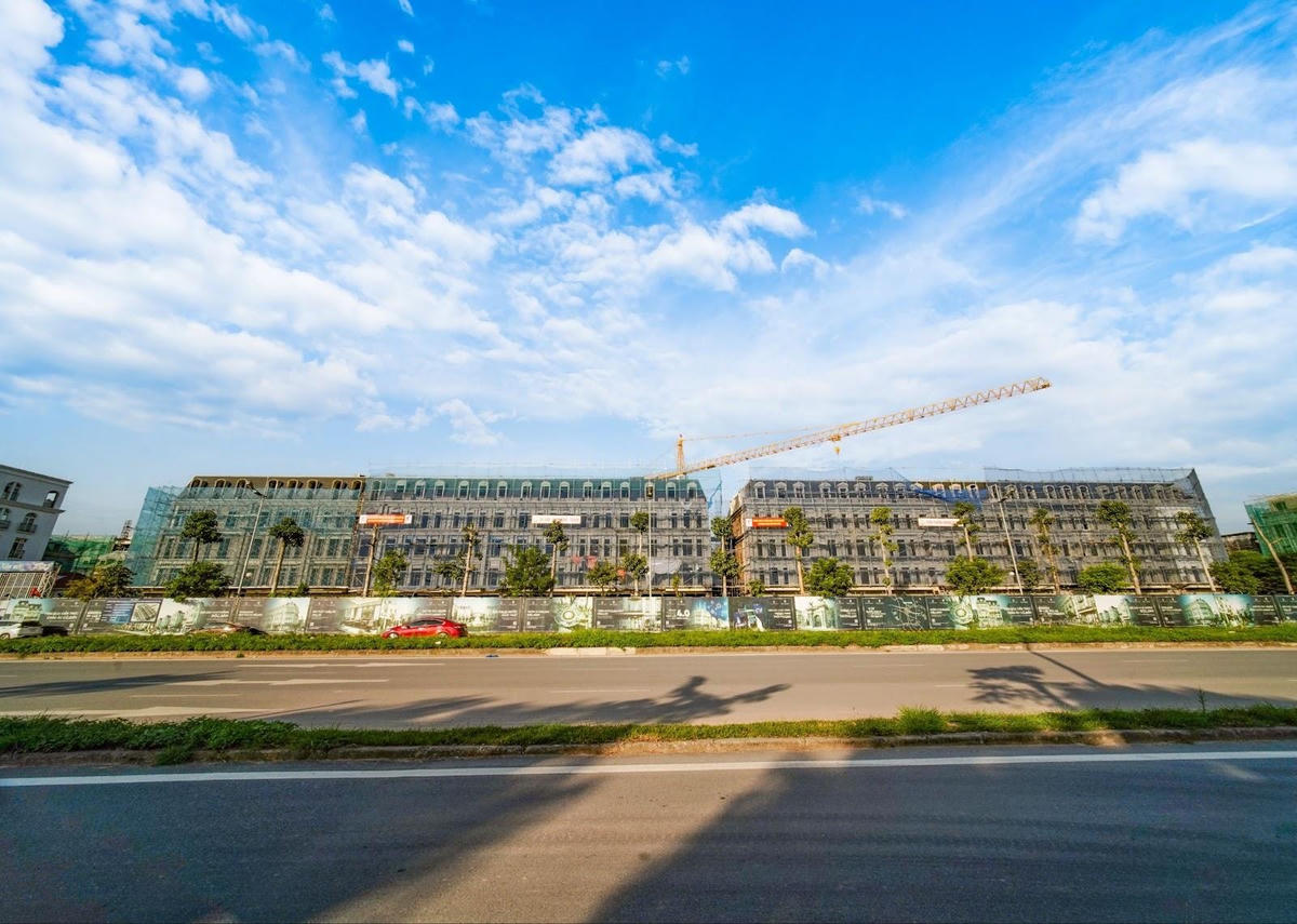 “Mục sở thị” tiến độ thi công Sunshine Capital Tay Thang Long - dự án đang trong giai đoạn hoàn thiện.   