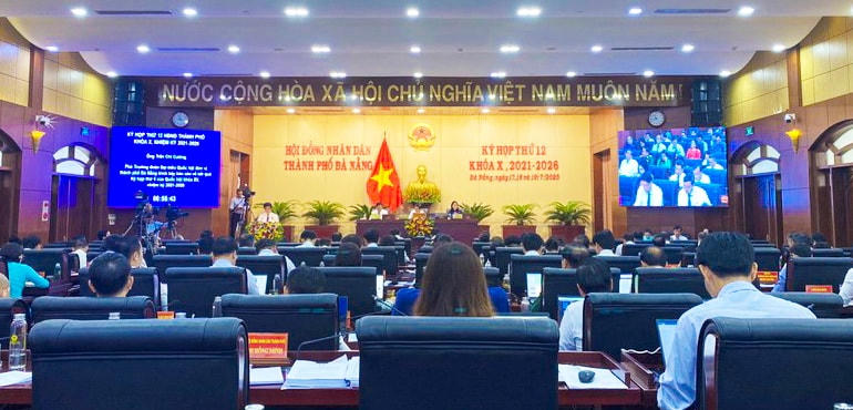 Kỳ họp thứ 12, HĐND TP Đà Nẵng khóa X (nhiệm kỳ 2021 - 2026).