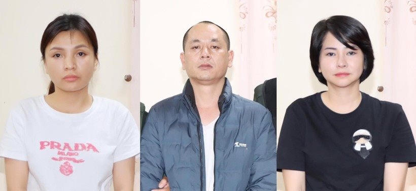 Các đối tượng trong đường dây mua bán hóa đơn trái phép hơn 700 tỷ đồng.