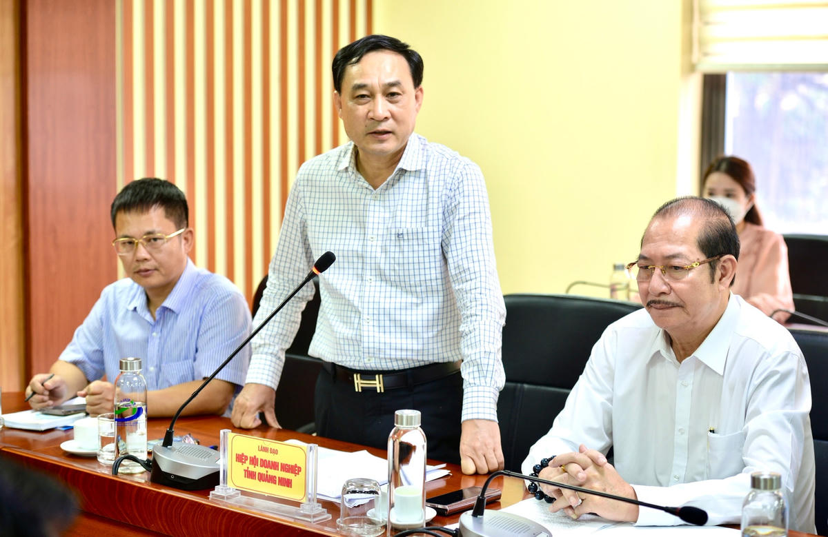 Chủ tịch Hiệp hội Doanh nghiệp tỉnh Quảng Ninh Phạm Văn Thể thông tin, Đại hội Đại biểu Hiệp hội Doanh nghiệp tỉnh lần thứ III, nhiệm kỳ 2022 – 2027 với chủ đề “Doanh nghiệp vững mạnh – Quốc gia hùng cường, thịnh vượng” sẽ được tổ chức trong 2 ngày 13-14/10.