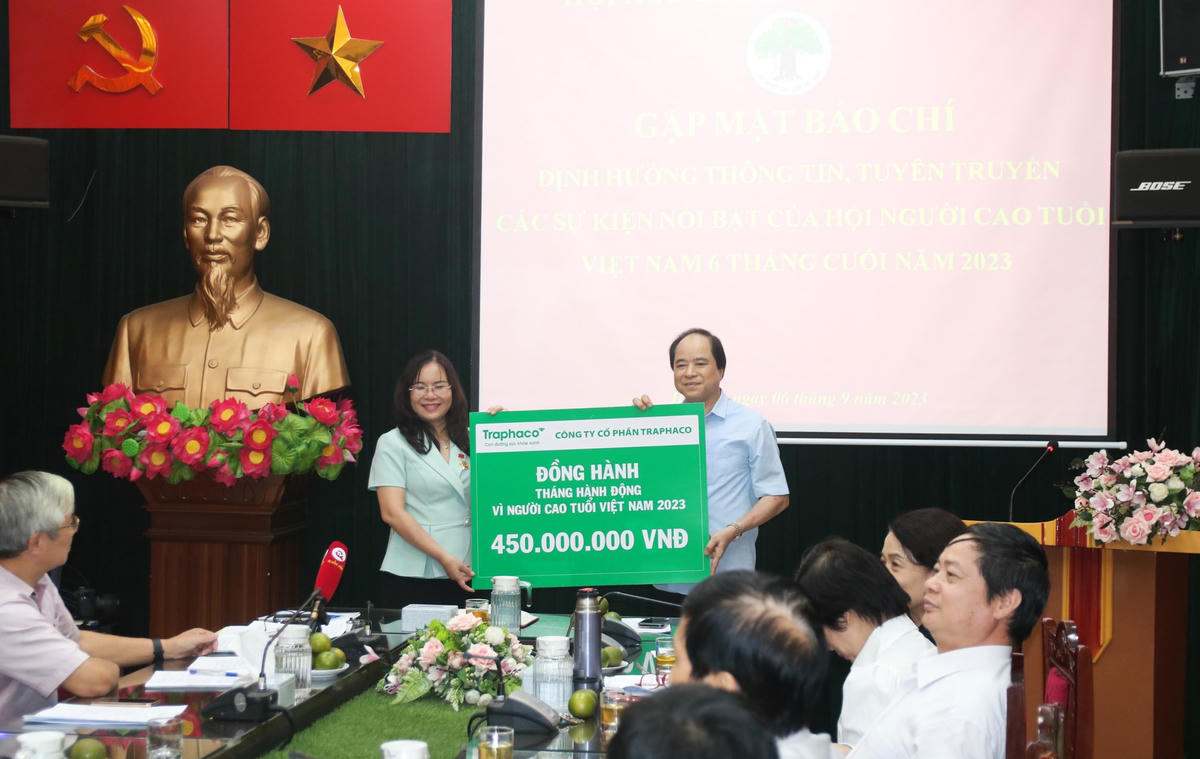 Công ty Cổ phần Traphaco đồng hành cùng Tháng hành động vì NCT Việt Nam năm 2023.