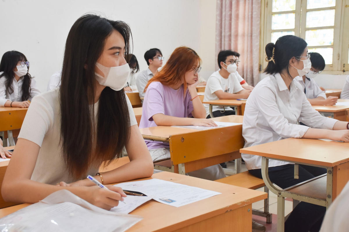 Thí sinh dự thi tốt nghiệp THPT năm 2023.