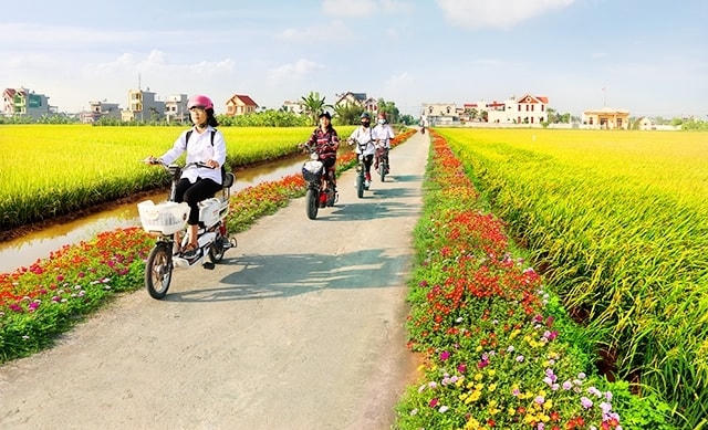 Các tiêu chí xây dựng NTM, NTM nâng cao, NTM kiểu mẫu ở Nam Định đều hướng đến mục tiêu nâng cao đời sống vật chất, tinh thần cho người dân nông thôn.
