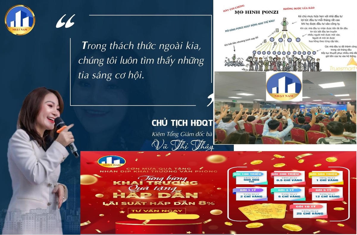 Mô hình kinh doanh gọi vốn của BĐS Nhật Nam được giới chuyên gia nhận định hoạt động theo mô hình đa cấp Ponzi, hiện hữu nhiều rủi ro, nguy cơ sụp đổ.  