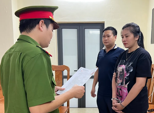 Đối tượng Thuý bị bắt sau hơn 1 tháng trốn truy nã.