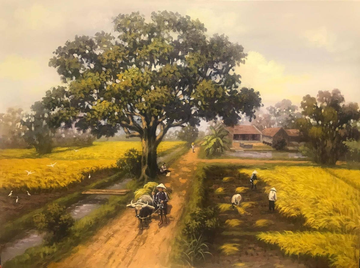 Một tác phẩm của Trần Nguyên.  