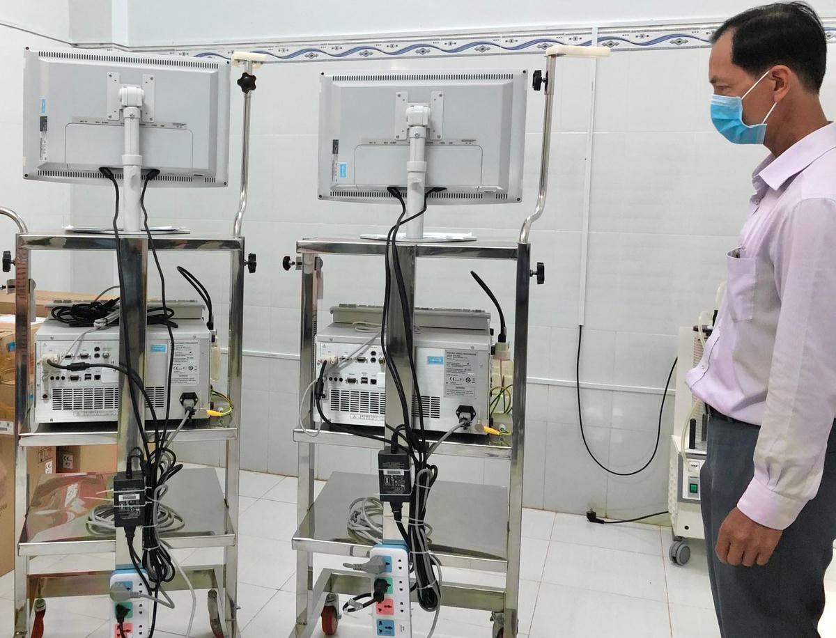 Nhiều thiết bị bỏ không đang bị xuống cấp.