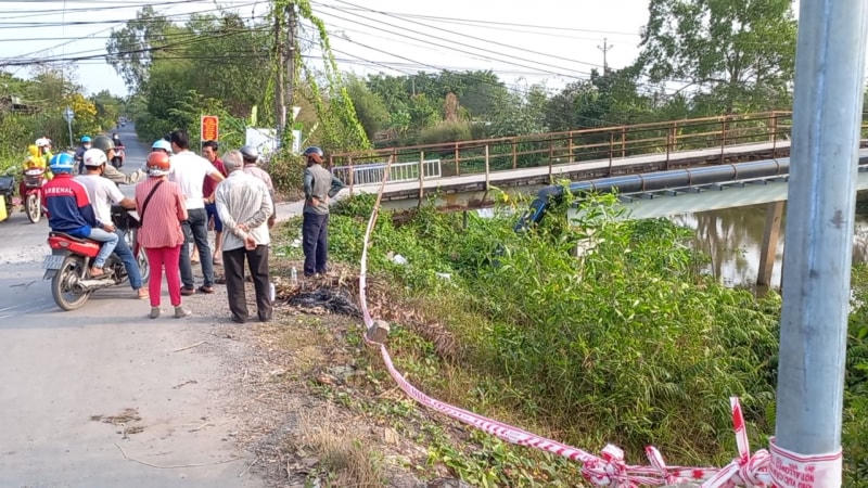 Hiện trường vụ việc.